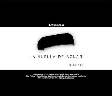 Captura del especial 'La huella de Aznar'